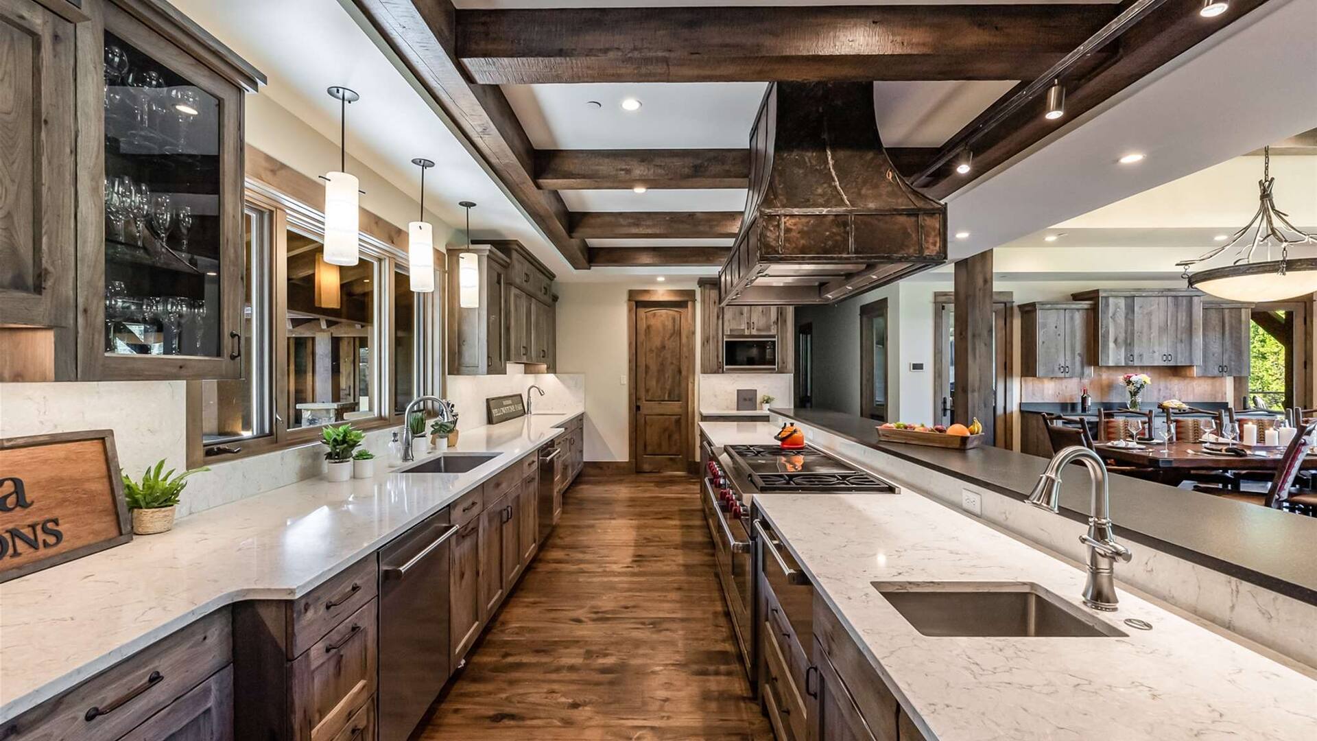 Big Sky Peak luxury vacation rental in Montana